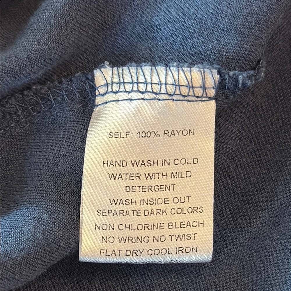 Truly Me blue lace detail dress size 6x - Picture 9 of 11